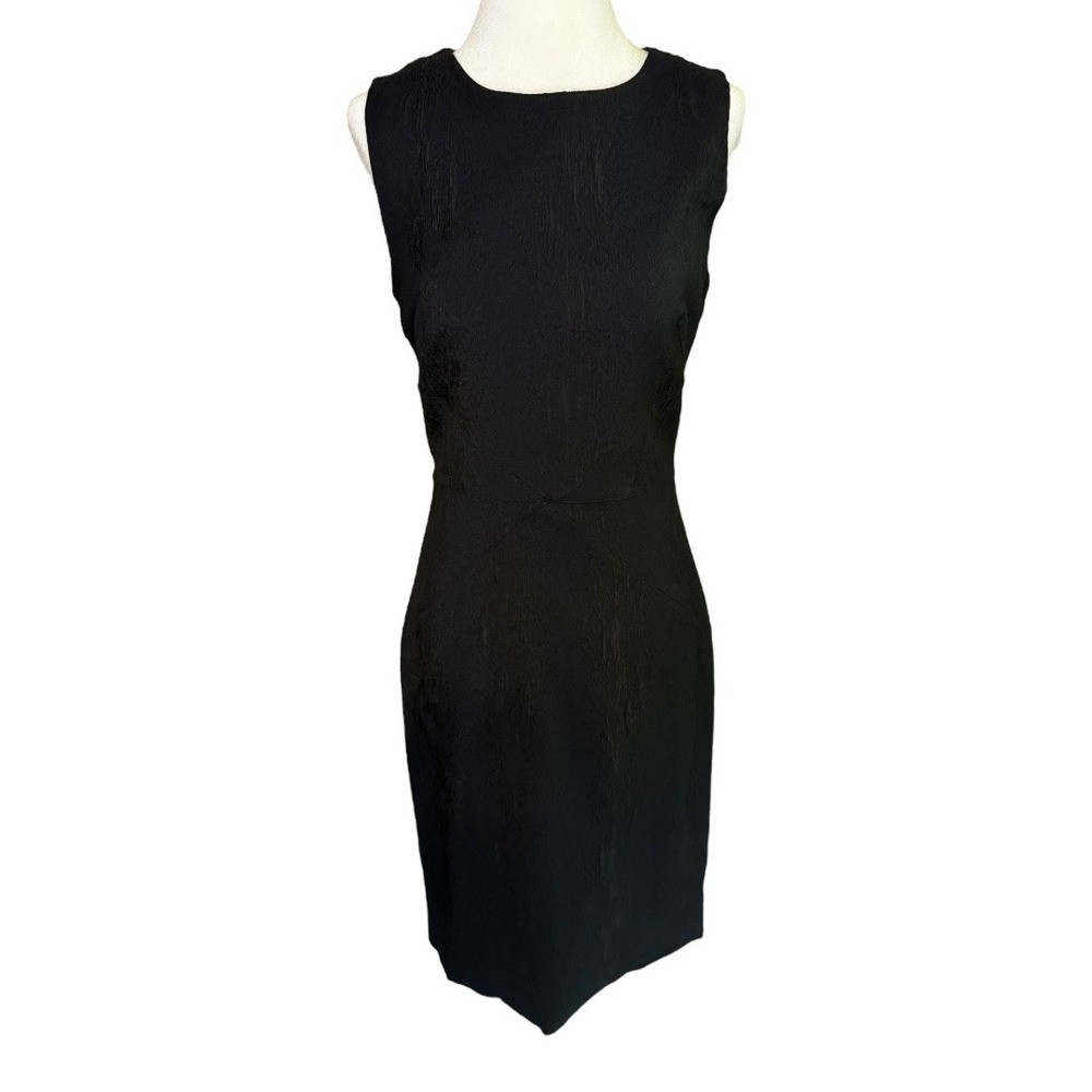 NEW Jay Godfrey Exclusive Nordstrom Black Dress Sleeveless Fitted Cocktail 6